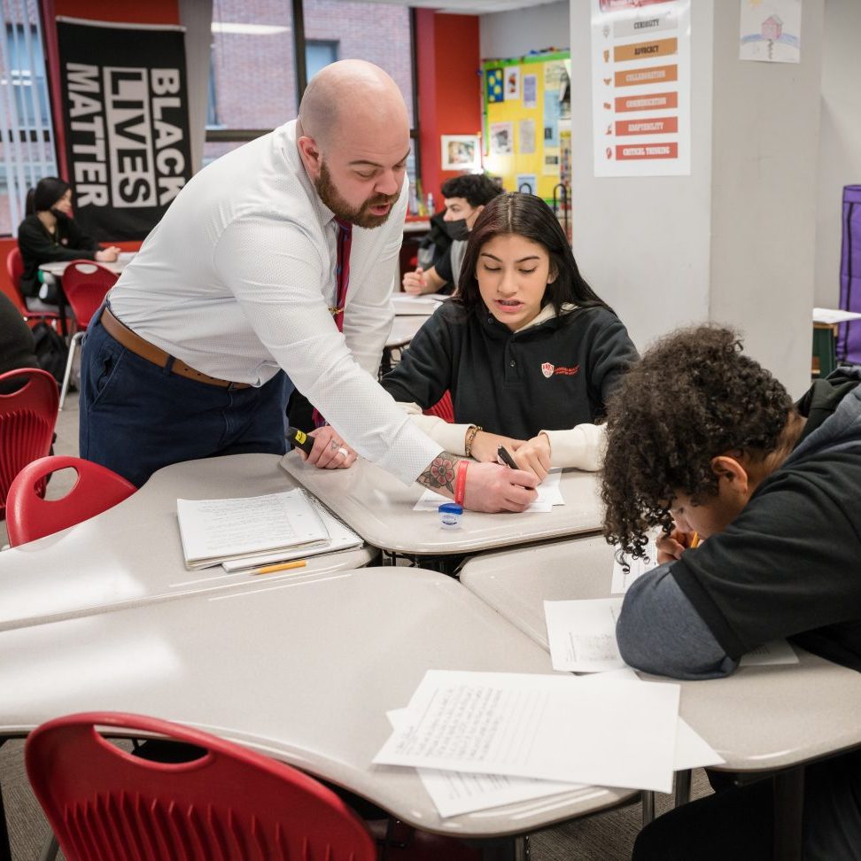 11/30/2022: A day in the life of Libertas Academy Charter School in Springfield. (Shana Sureck Photography)
